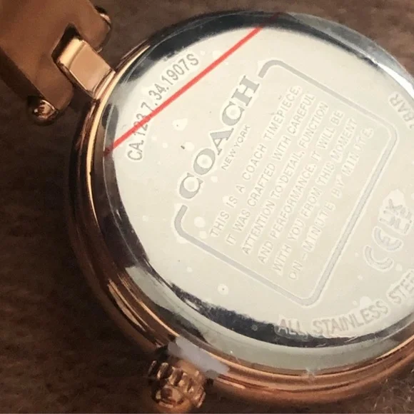 Coach Rose Gold Women's Watch - Picture 7 of 7